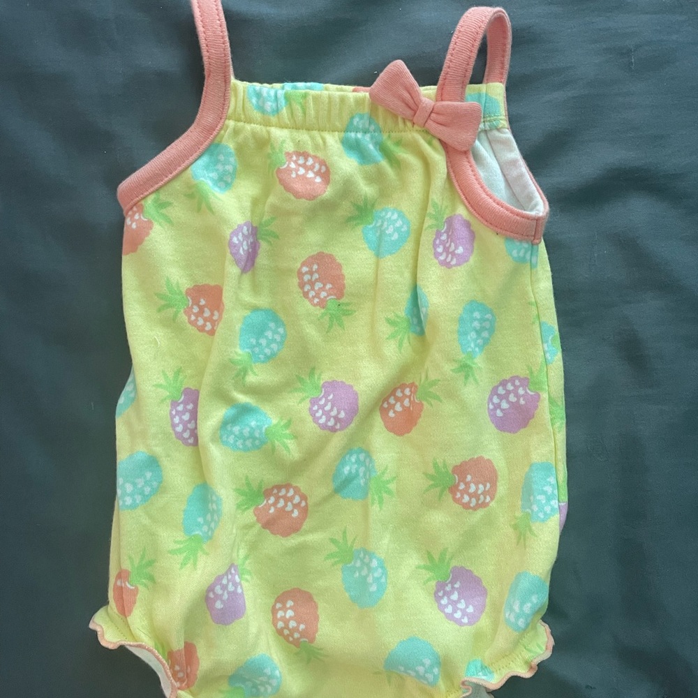 Baby girl summer romper